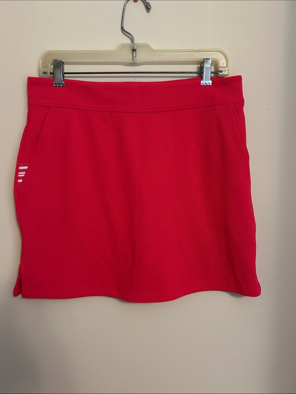 Vineyard Vines sporty side zip  pink skort NWOT pockets all around size  S